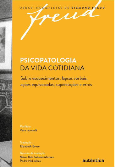 Home livro psicopatologia da vida cotidiana freud